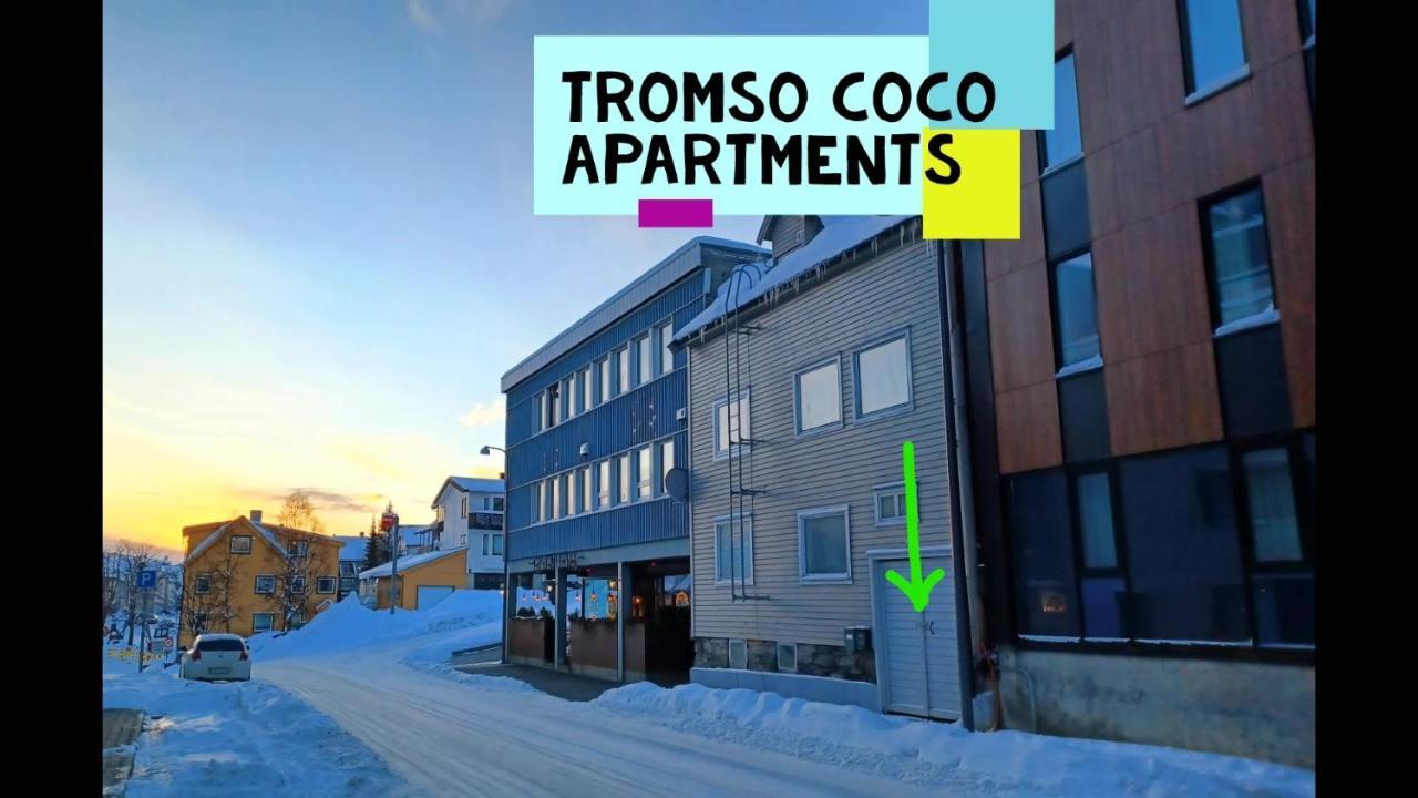 Tromso Coco Apartments In Center Exteriör bild